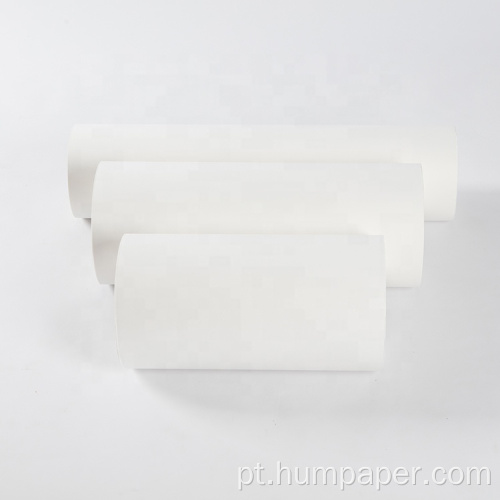 100g Rolo de papel de transferência de sublimação de sublimação para tecido